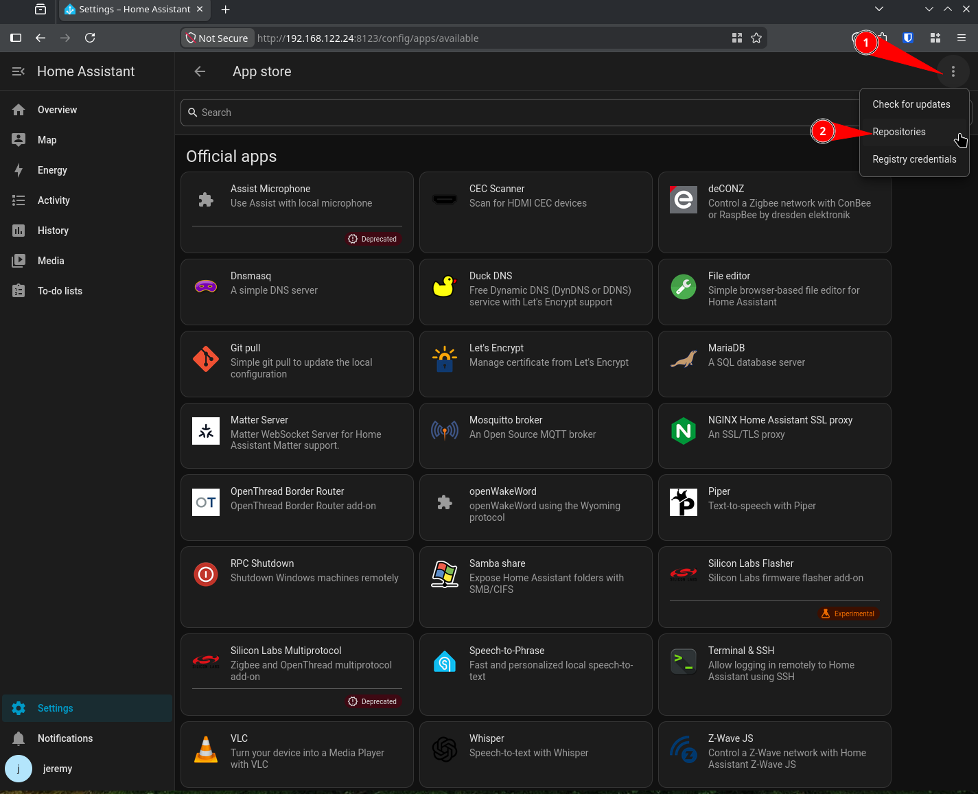 Repositories